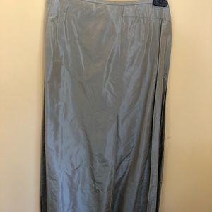 Armani Collection Gold Long Skirt